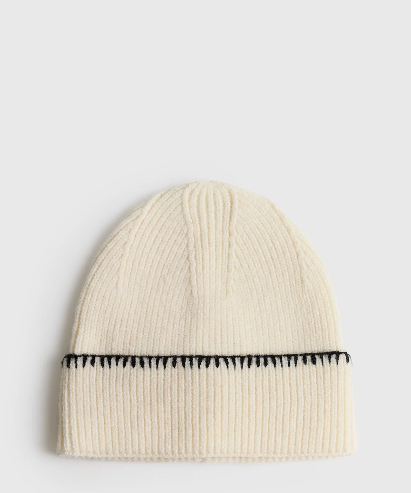 Gorro Piping Bicolor Alto Invierno