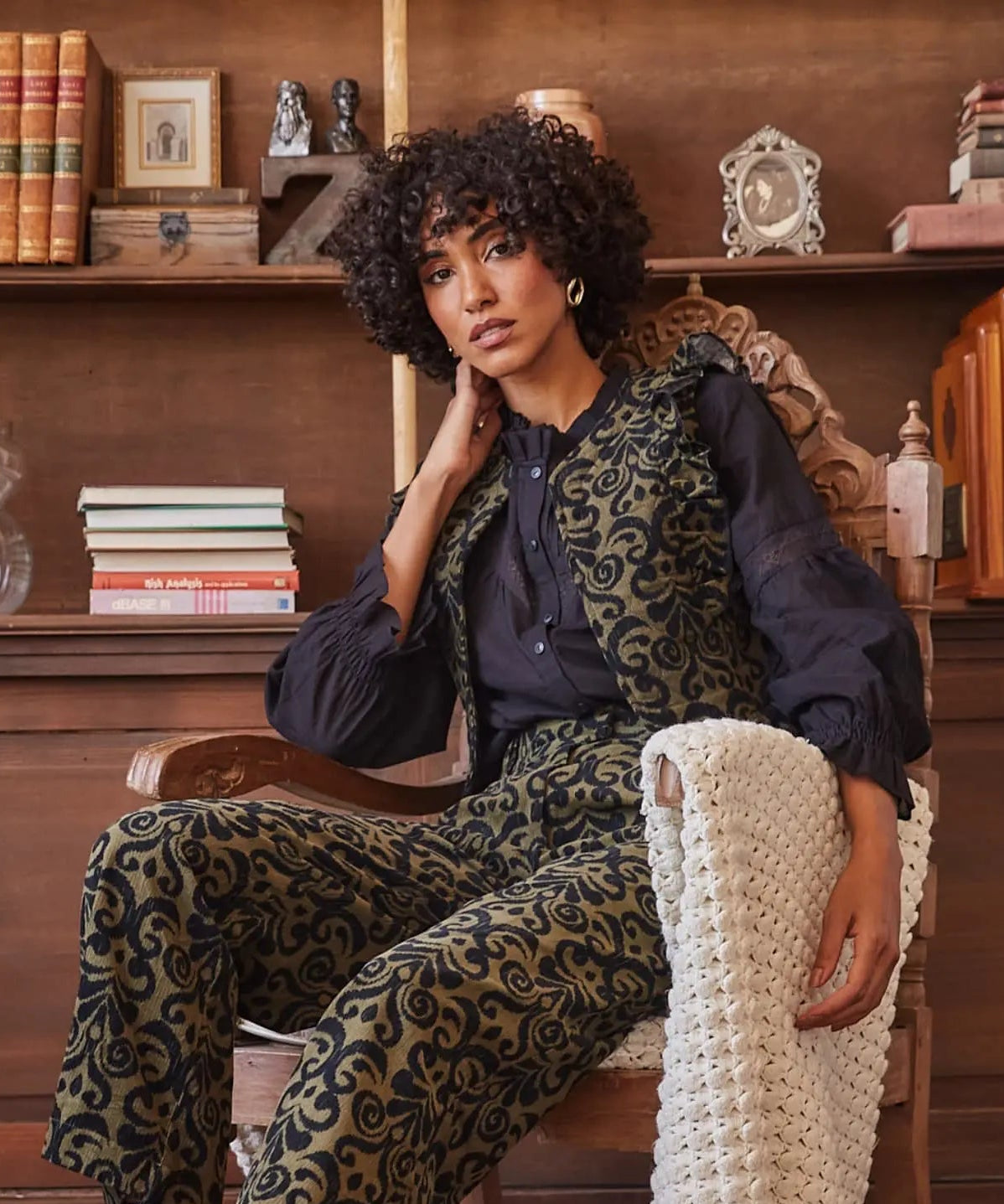 Pantalón Cotelé Boho