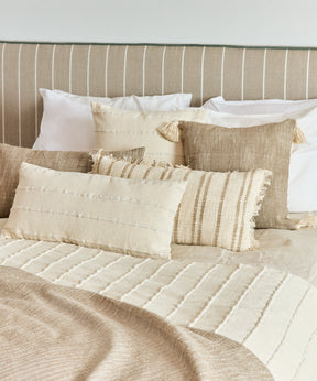 Cojín Funda Lavable Fringes Líneas Street