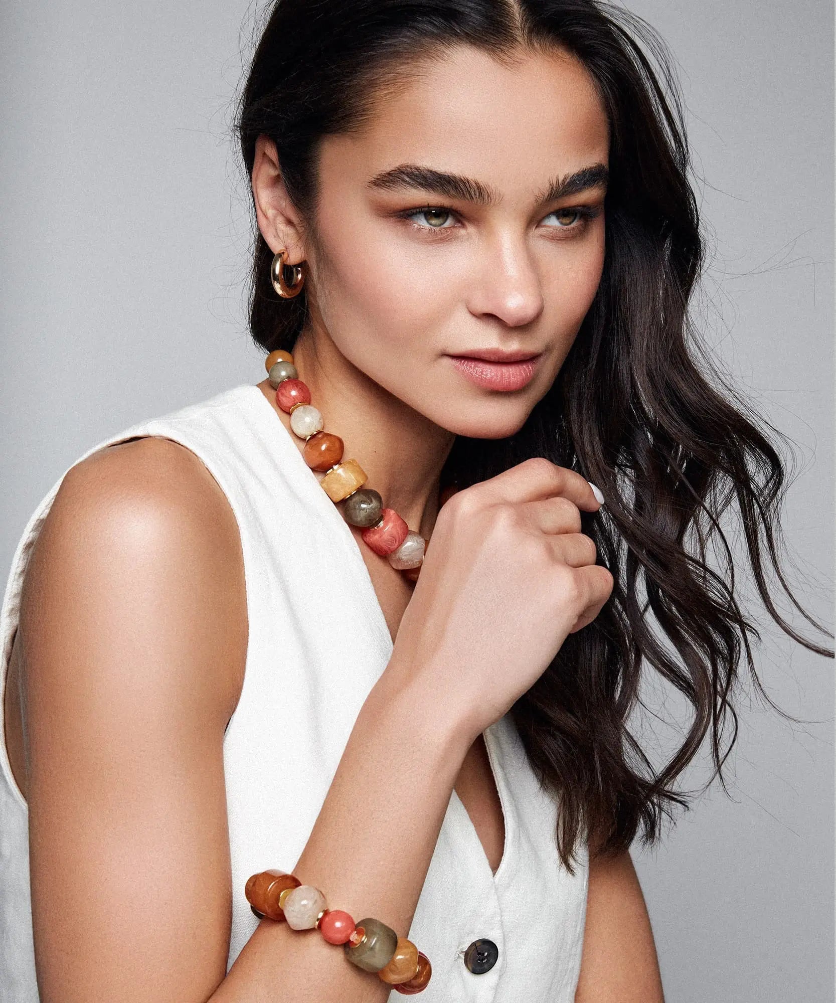 Pulsera Piedras Irregulares