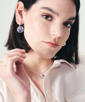 Collar Moneda Y Brillantes