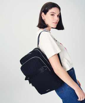 Mochila Notebook Nylon Cierres