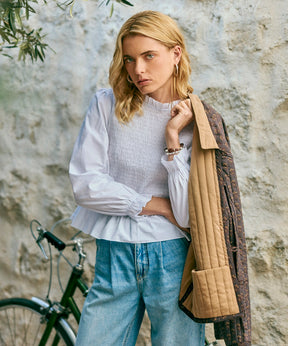 Blusa Panal Gardenia