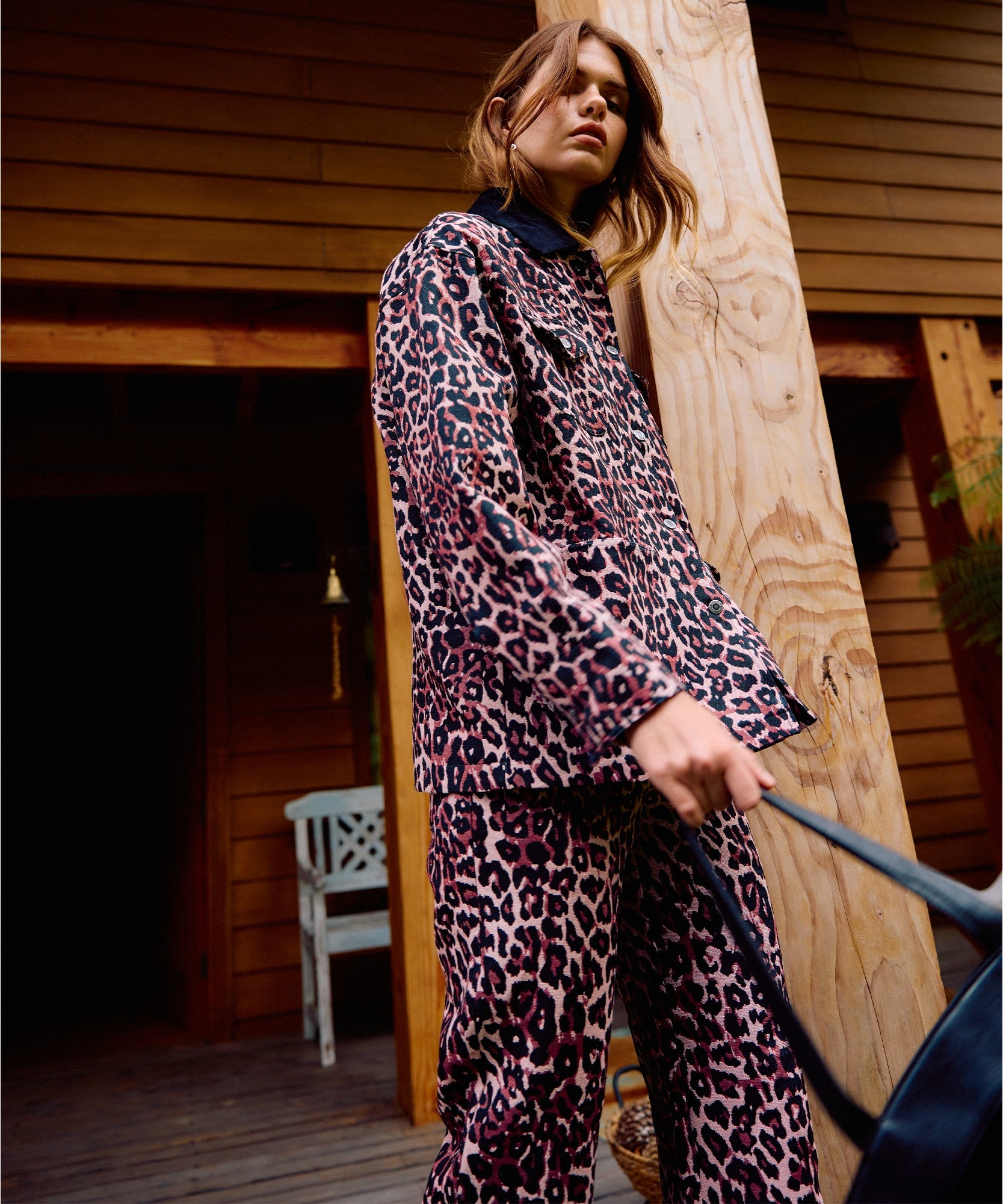 Chaqueta Animal Print Solsticio