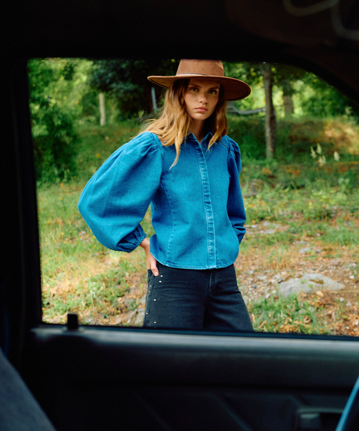 Blusa Denim Oslo Solsticio