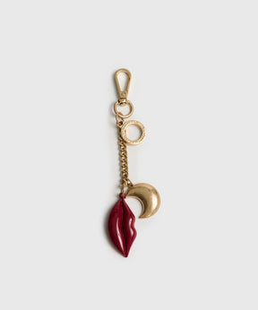 Llavero Cadena Charm Beso Craft