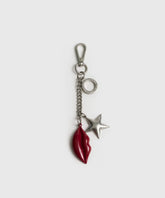 Llavero Cadena Charm Beso Craft