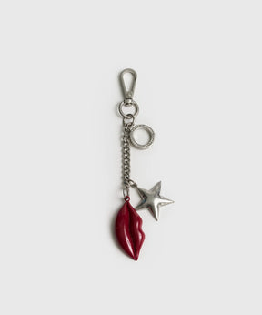 Llavero Cadena Charm Beso Craft