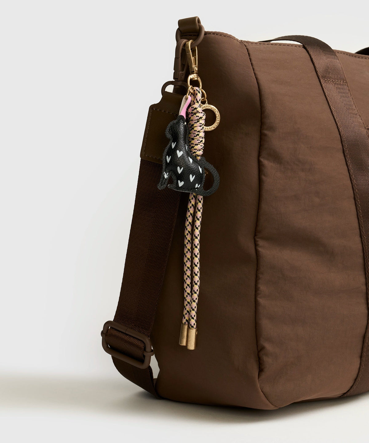 Llavero Charm Gato Corazones Craft