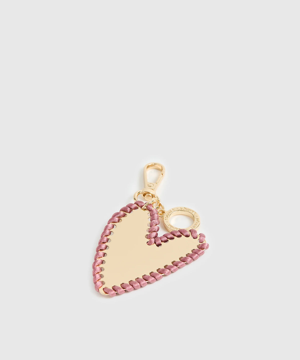 Llavero Corazón Borde Cinta