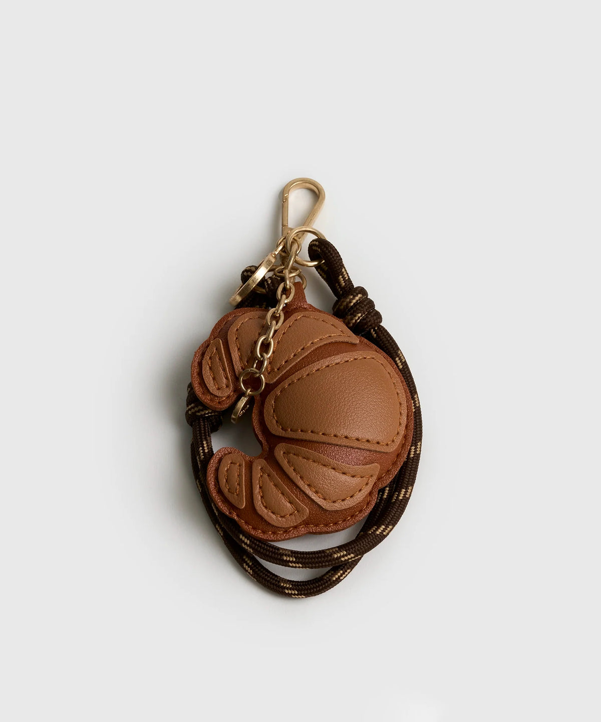 Llavero Cuerda Charm Croissant Craft