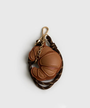 Llavero Cuerda Charm Croissant Craft