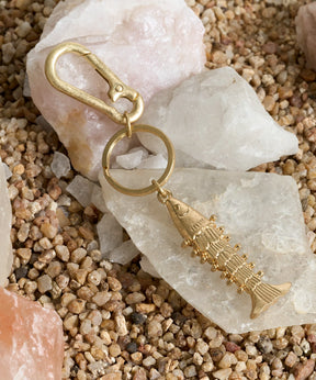 Llavero Pescado Tesoros By @Mariaguldman