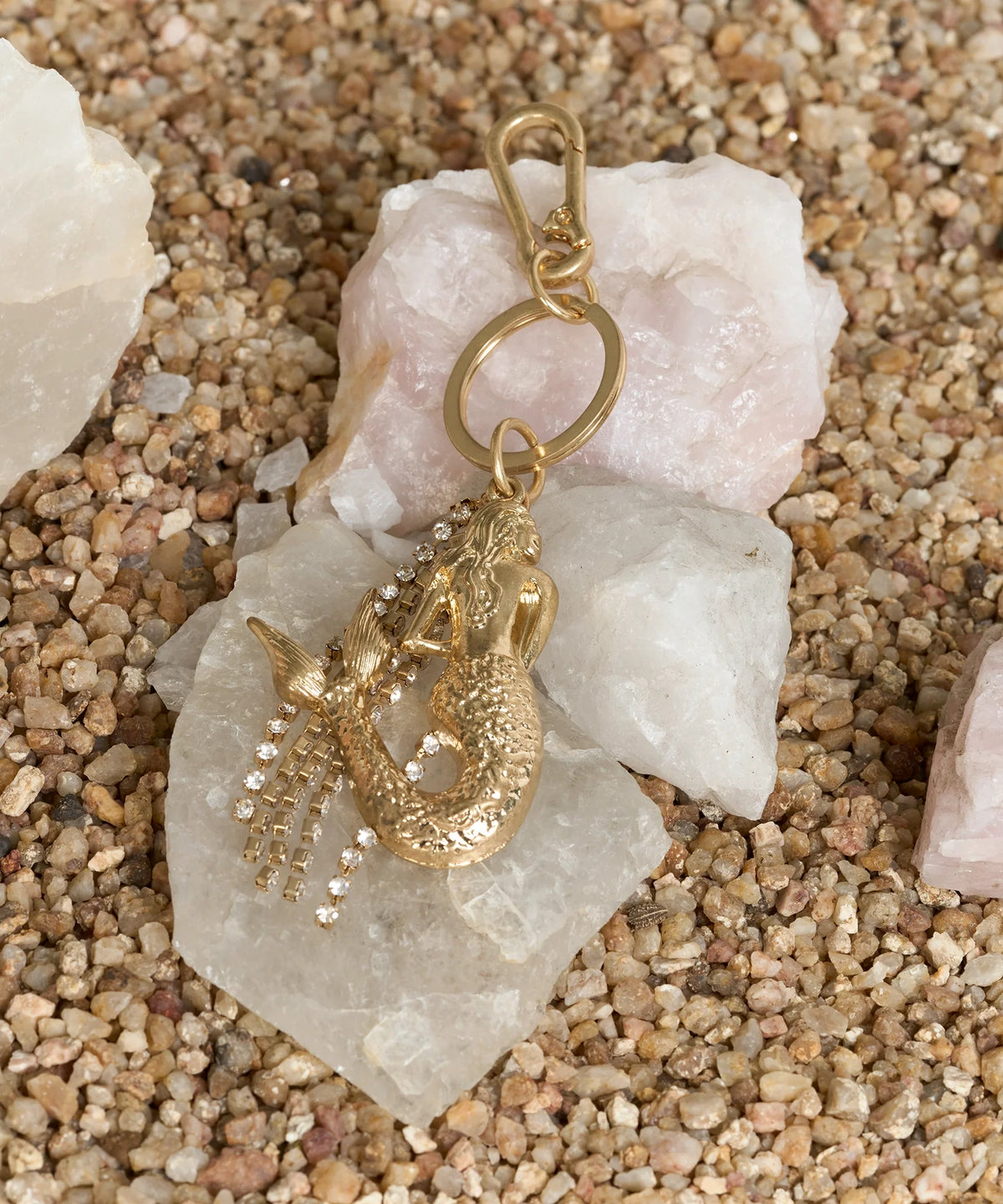 Llavero Sirena Tesoros By @Mariaguldman