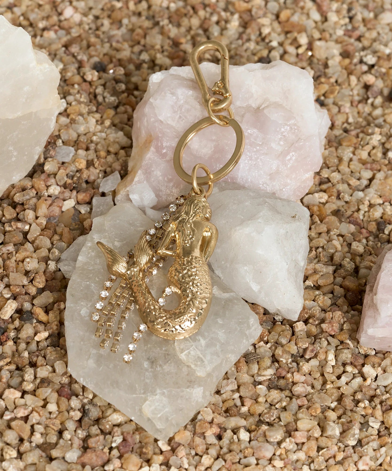 Llavero Sirena Tesoros By @Mariaguldman