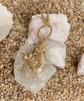 Llavero Sirena Tesoros By @Mariaguldman