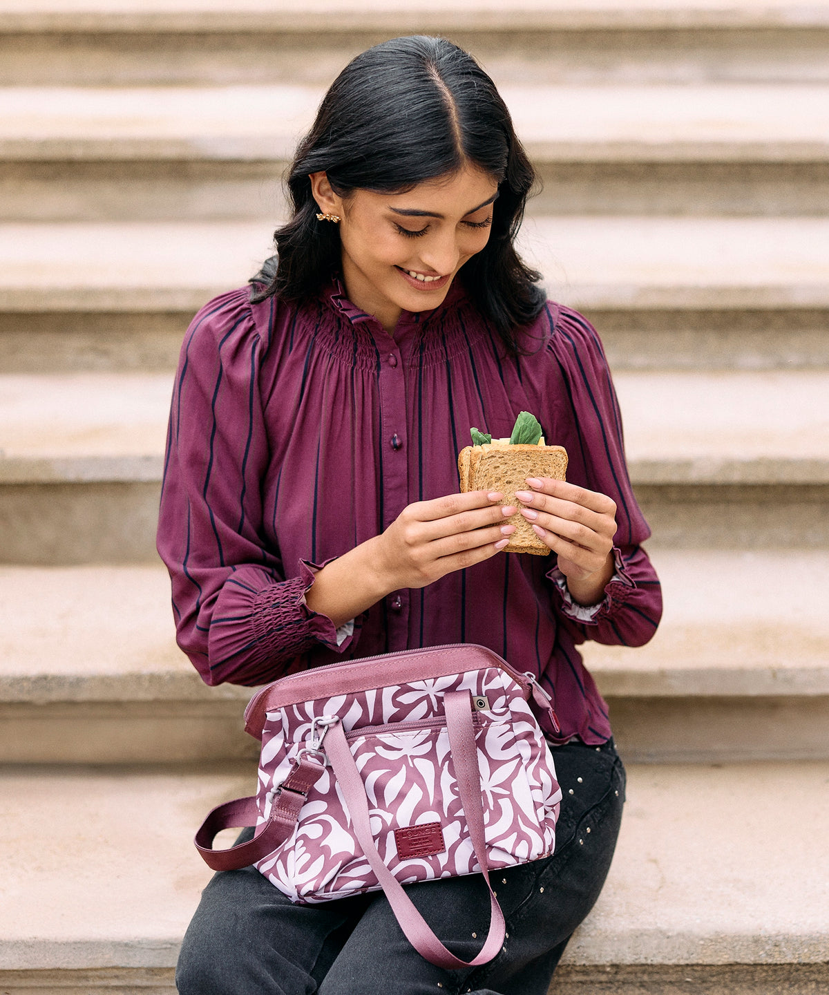 Lonchera Nylon Print Back To School