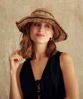 Sombrero Diseño Líneas Paradiso