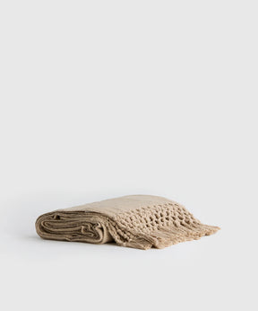 Manta Bordes Tejidos