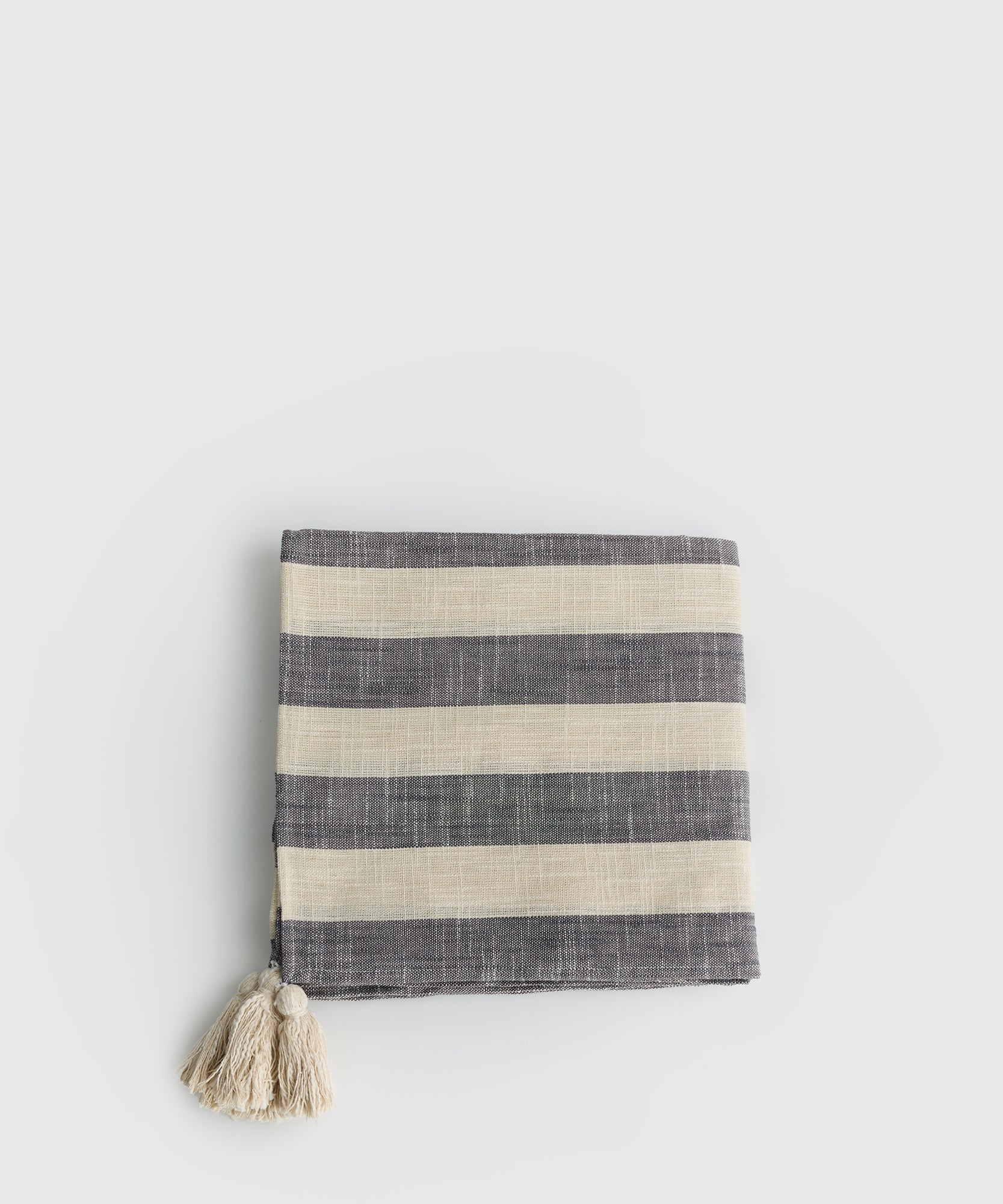 Manta Líneas Tassels