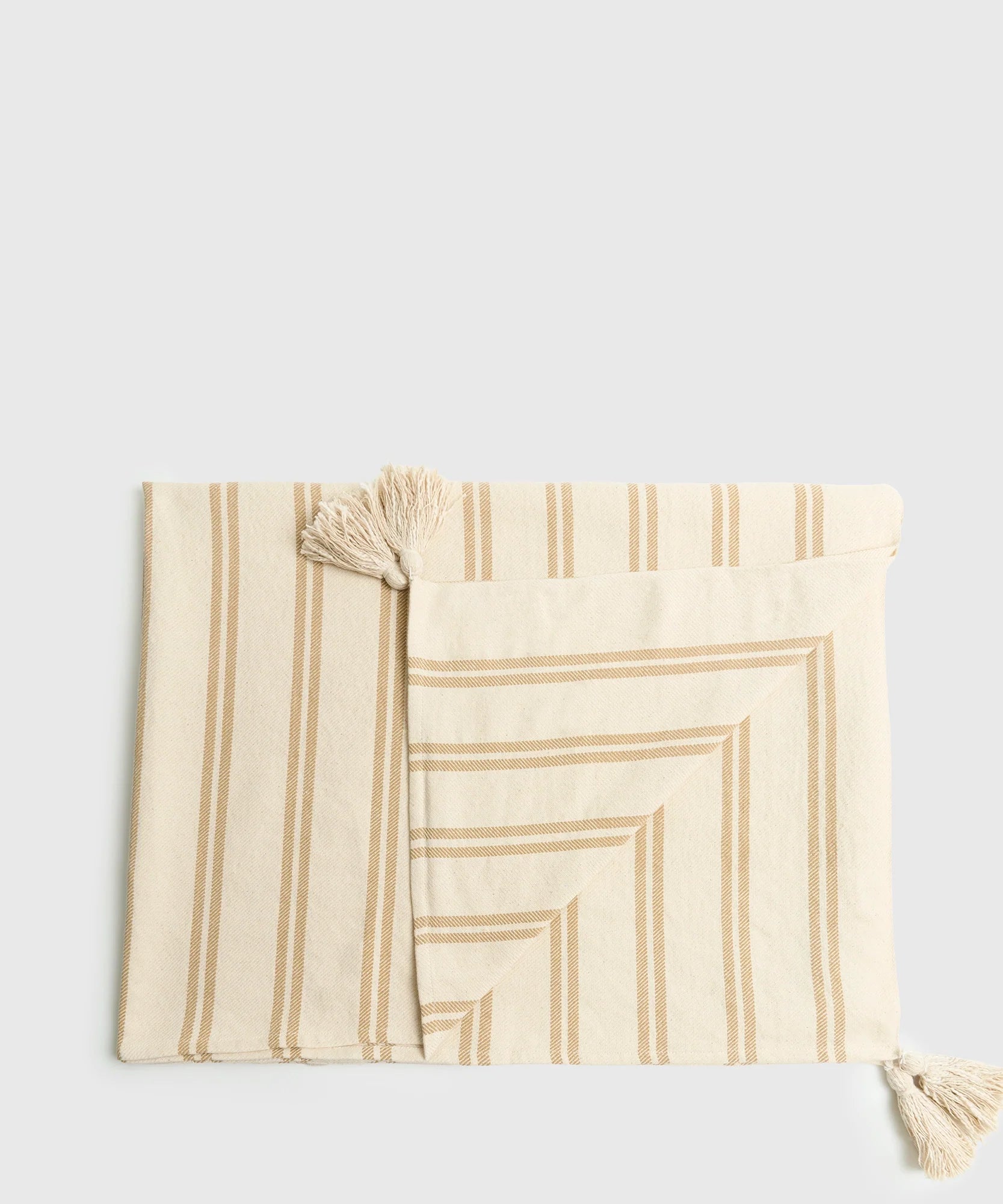 Manta Tassels Líneas Woman