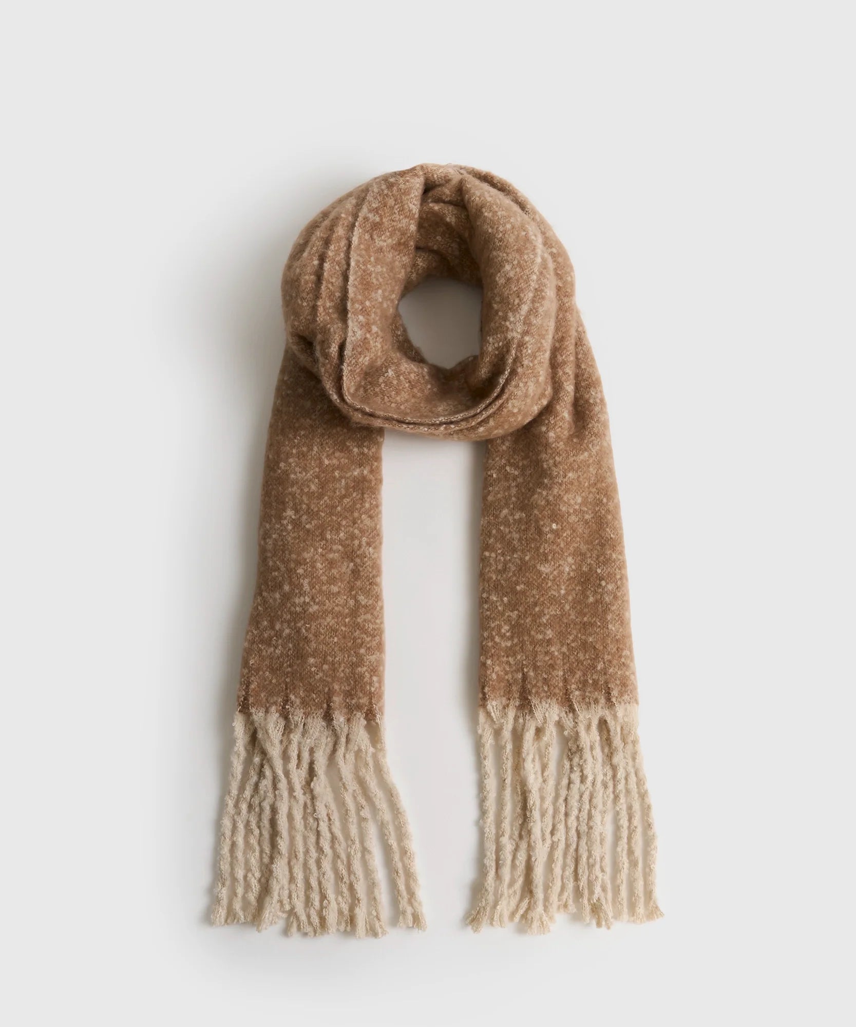 Maxi Bufanda Flecos Alto Invierno