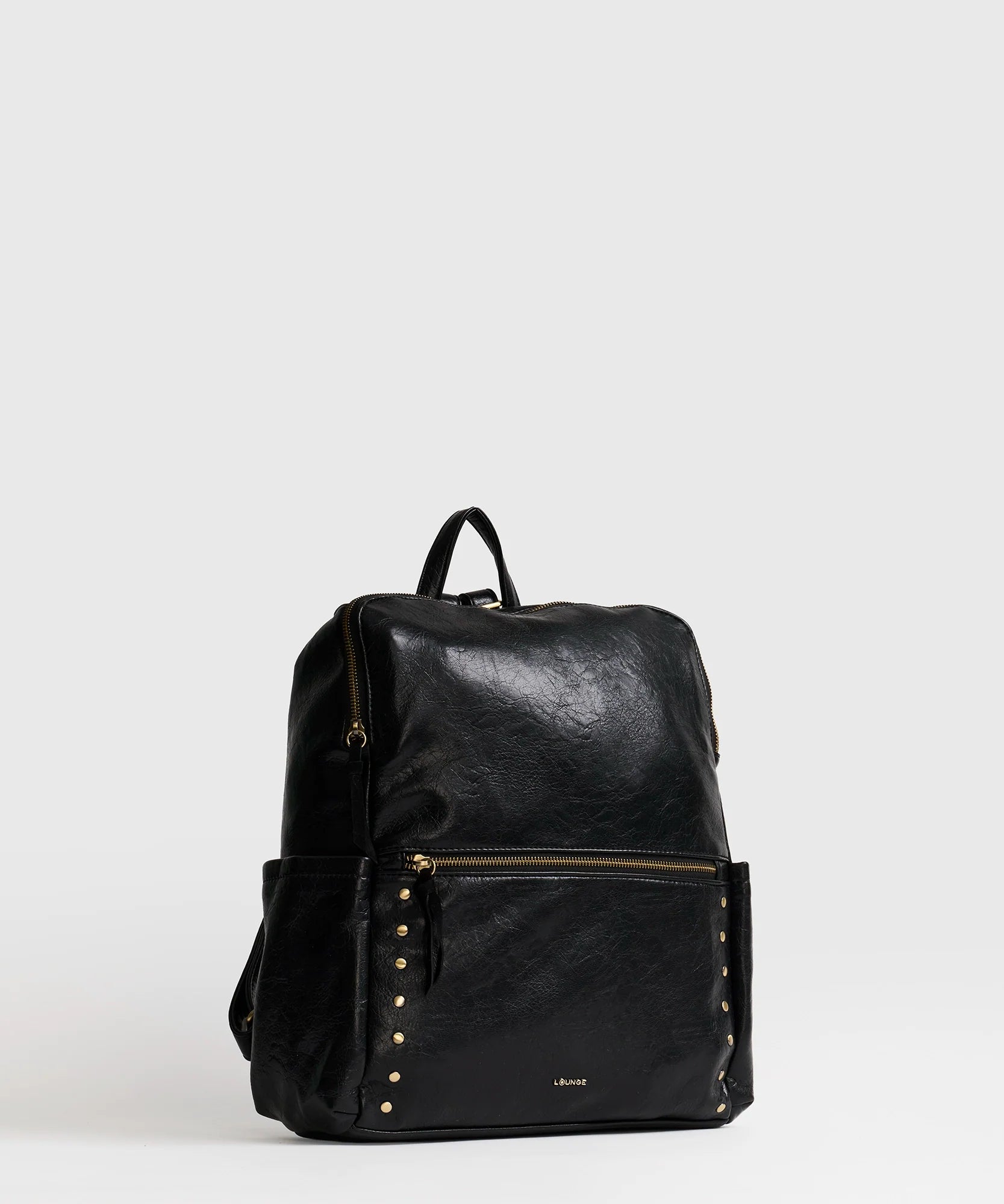 Mochila Tachas Puller Gamuza Boho