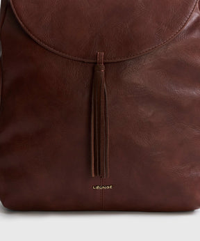 Mochila Tassel Gamuza Notebook Boho