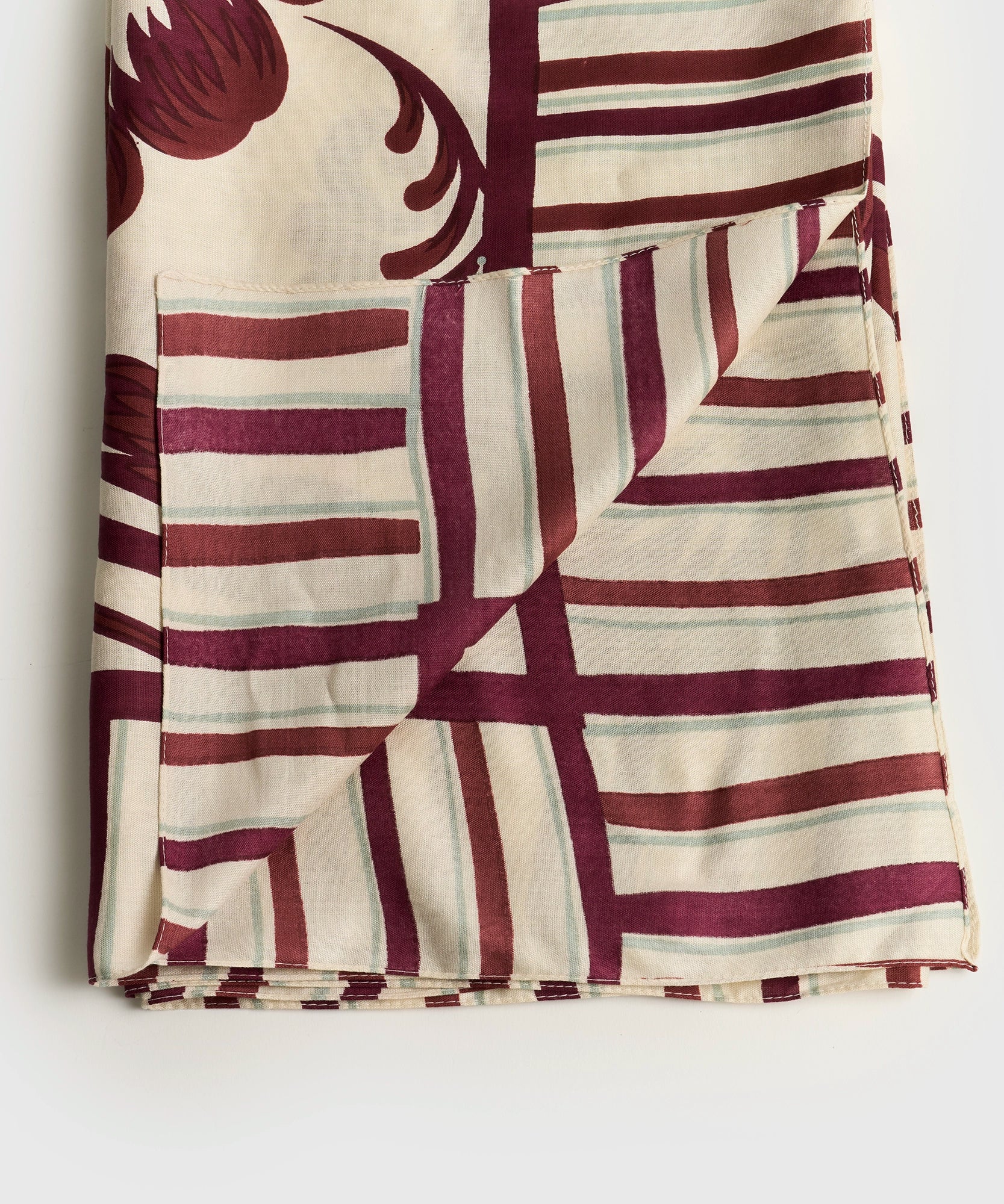 Pañuelo Cuadrado Flores Boho