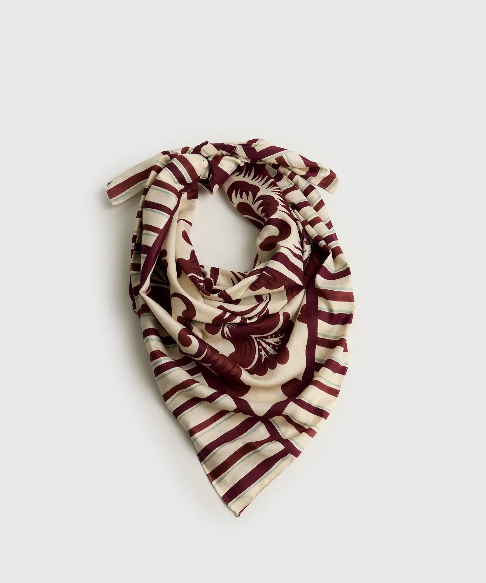 Pañuelo Cuadrado Flores Boho