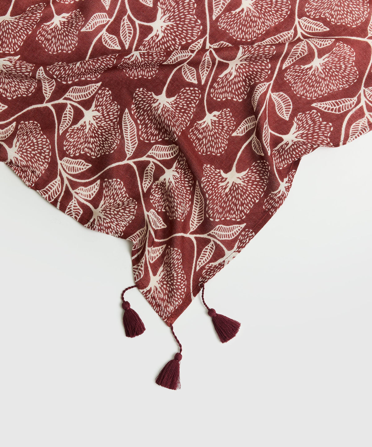 Pañuelo Triángulo Diseño Flores