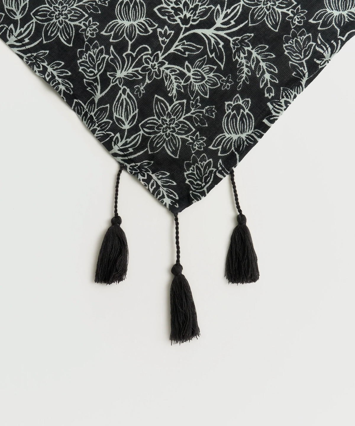 Pañuelo Triángulo Flores Boho