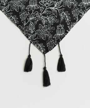 Pañuelo Triángulo Flores Boho