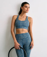 Peto Deportivo Flores Cierre Ajustable Active