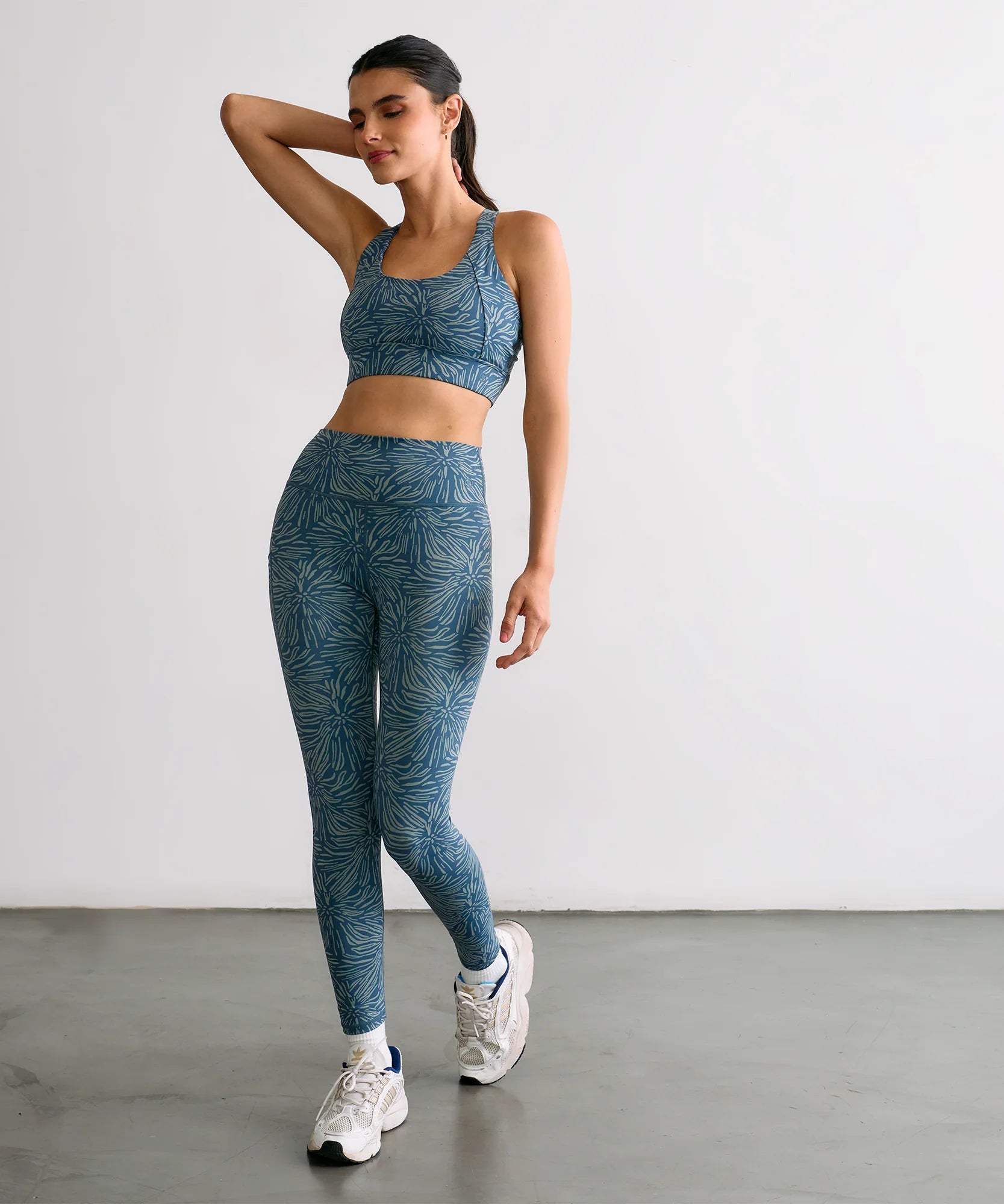 Peto Deportivo Flores Cierre Ajustable Active