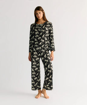 Pijama Animal Print Tigres Dreamy