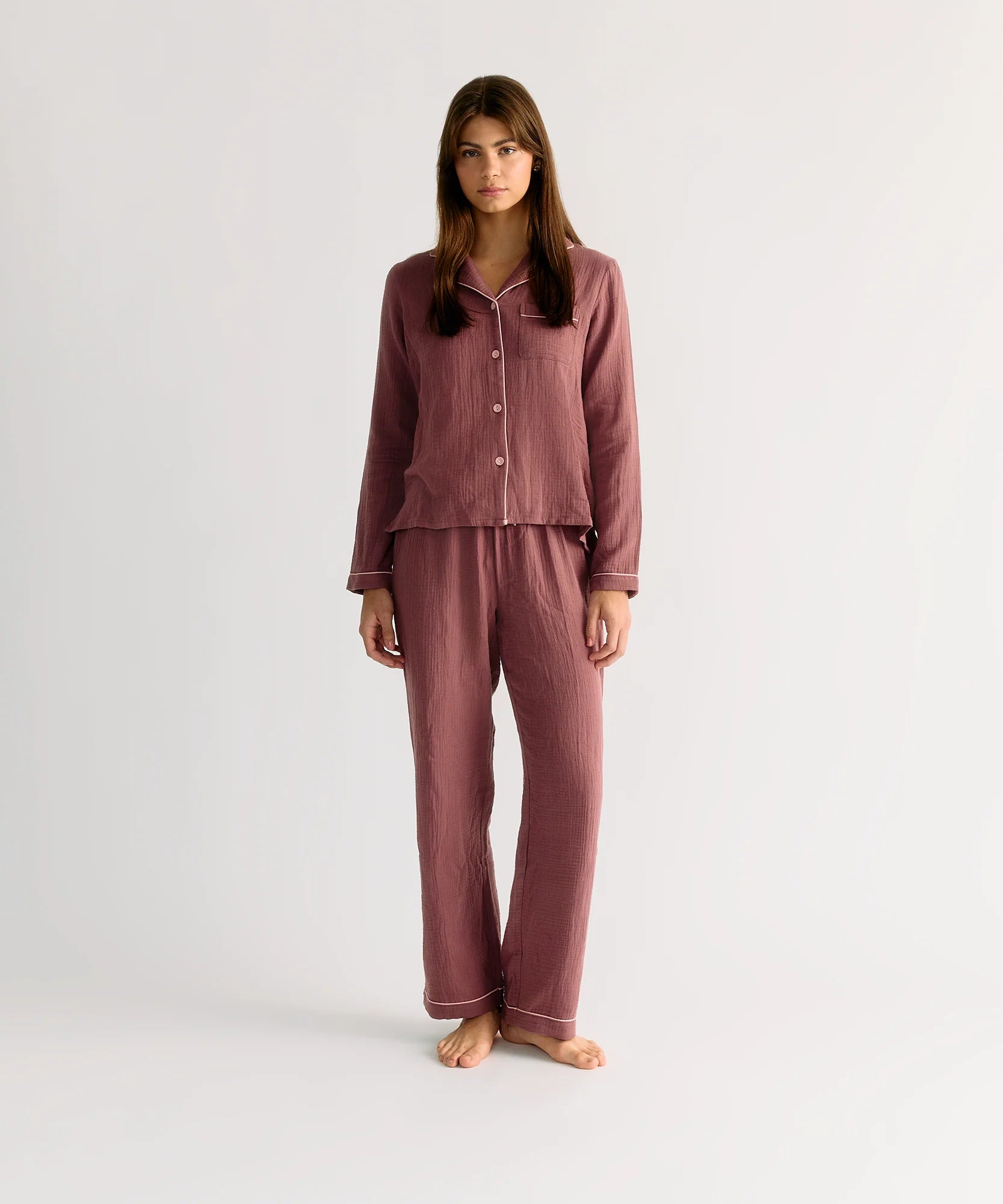 Pijama Camisero Bicolor Dreamy