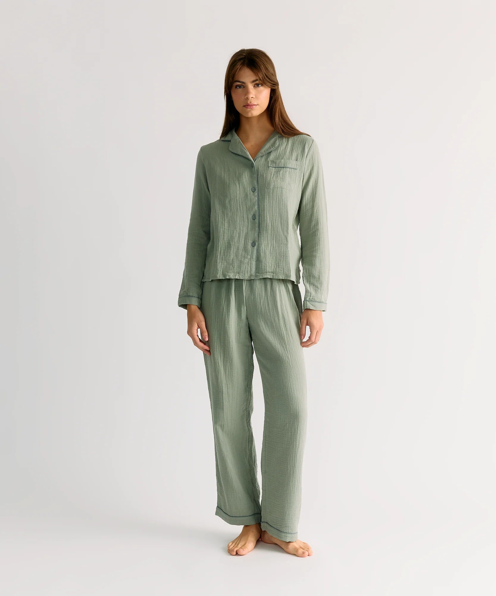 Pijama Camisero Bicolor Dreamy