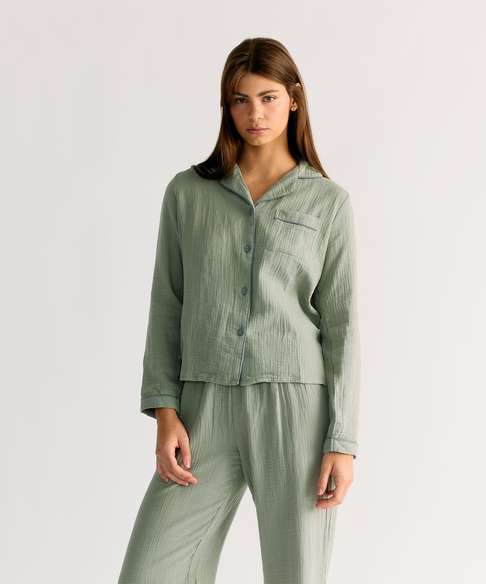 Pijama Camisero Bicolor Dreamy