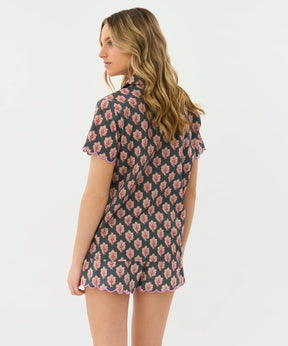 Pijama Camisero Boho Algodón