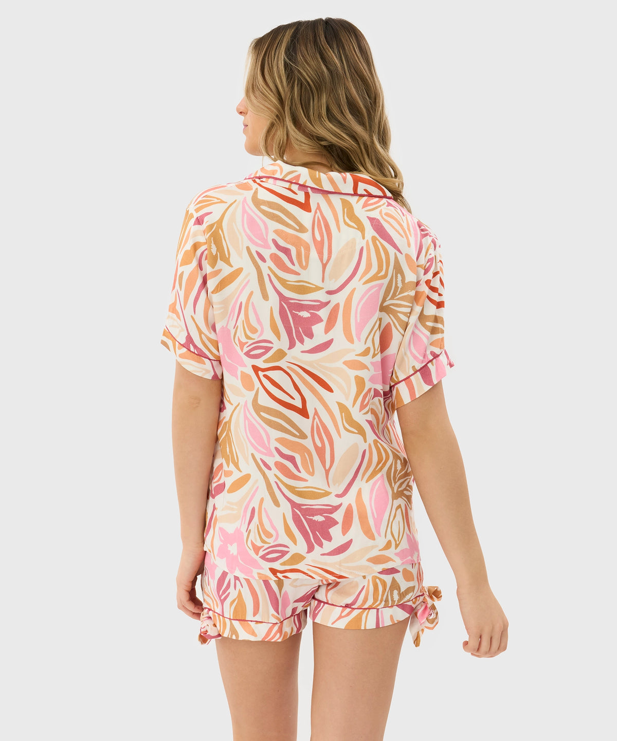 Pijama Camisero Floral