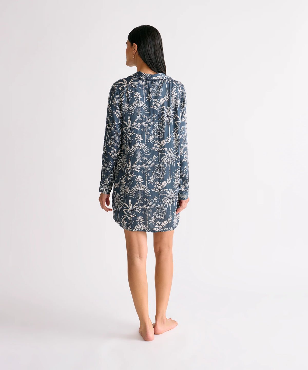 Pijama Camisero Palmeras Dreamy