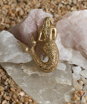 Prendedor Sirena Tesoros By @Mariaguldman