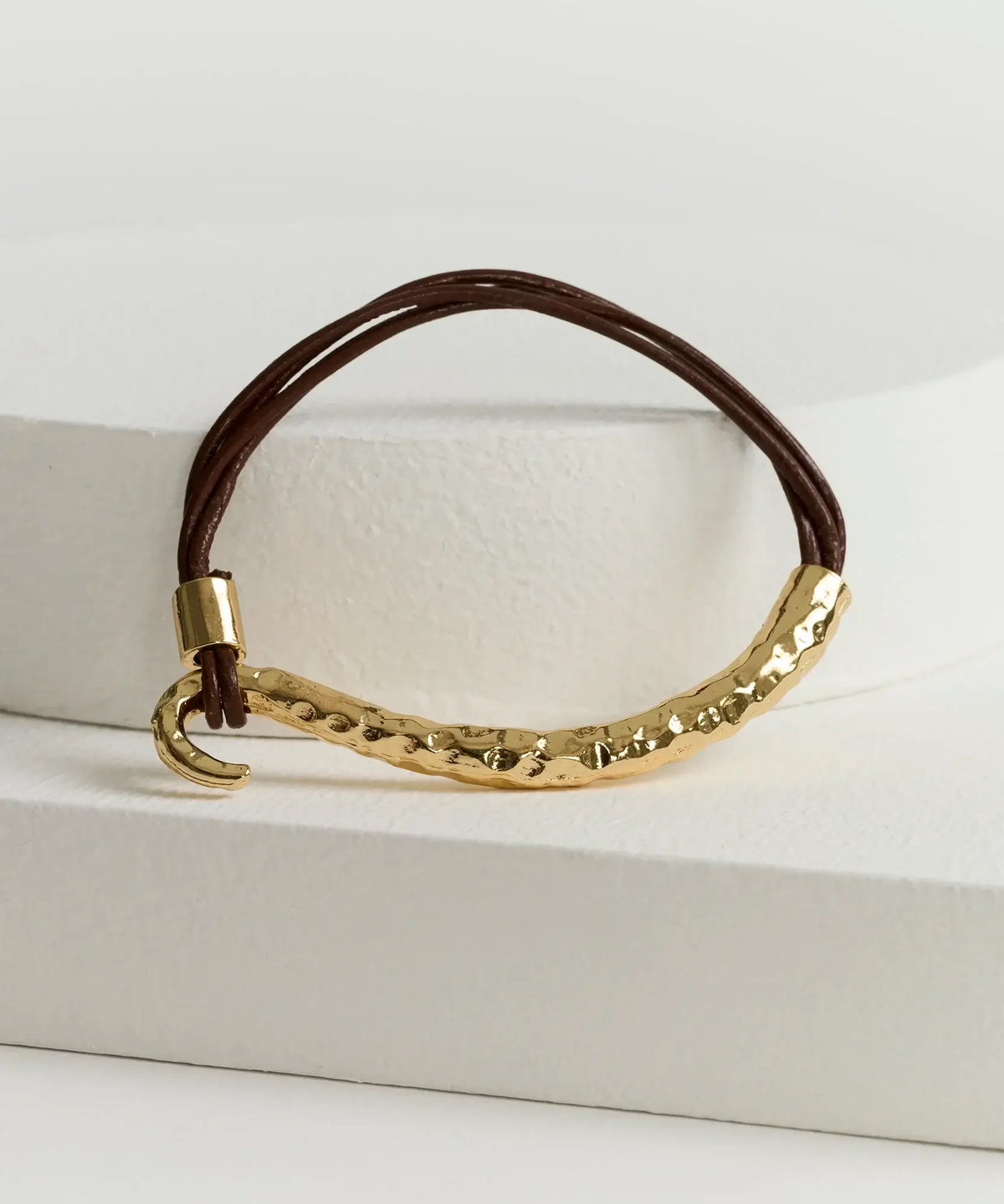 Pulsera Cuero Mostacillas Woman