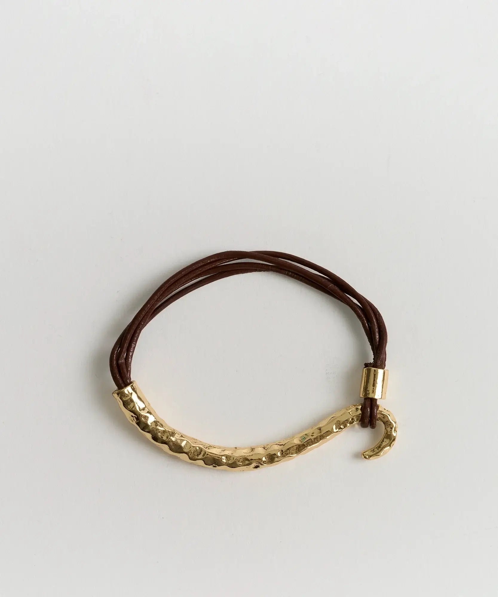 Pulsera Cuero Mostacillas Woman