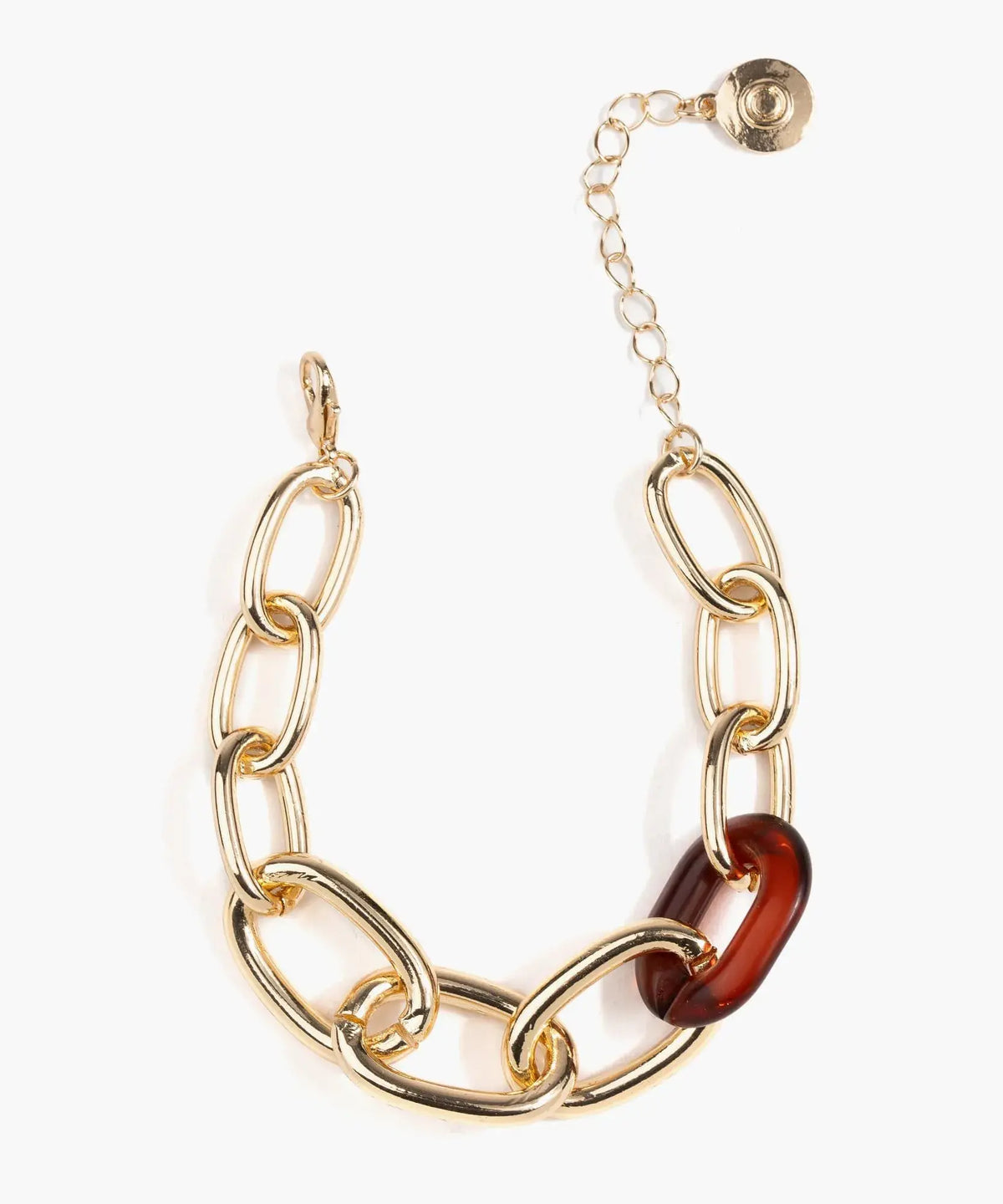 Pulsera Gruesa Detalle Resina