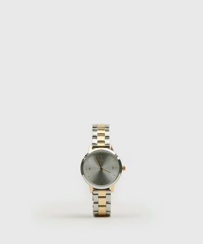 Reloj Clásico Bicolor