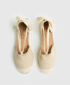 Sandalias Alpargata Cintas