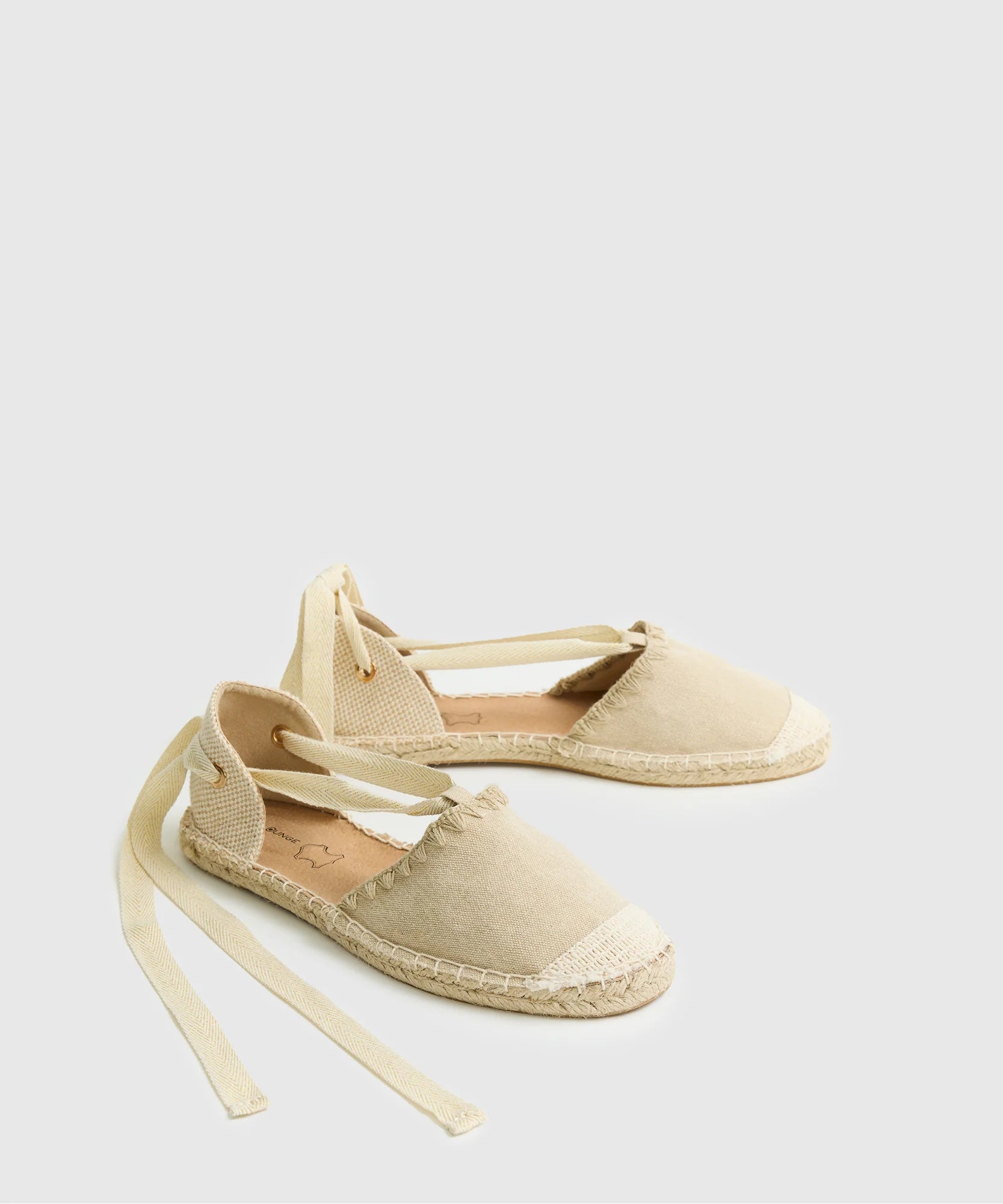 Sandalias Alpargata Cintas