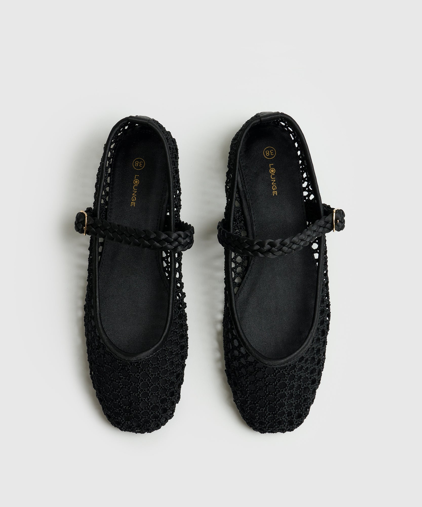 Sandalias Ballerina Tejida